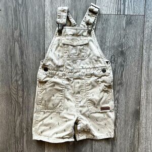 Carter’s Toddler Boy “Handsome Little Man” Overalls Cactus Iguana 24 Month